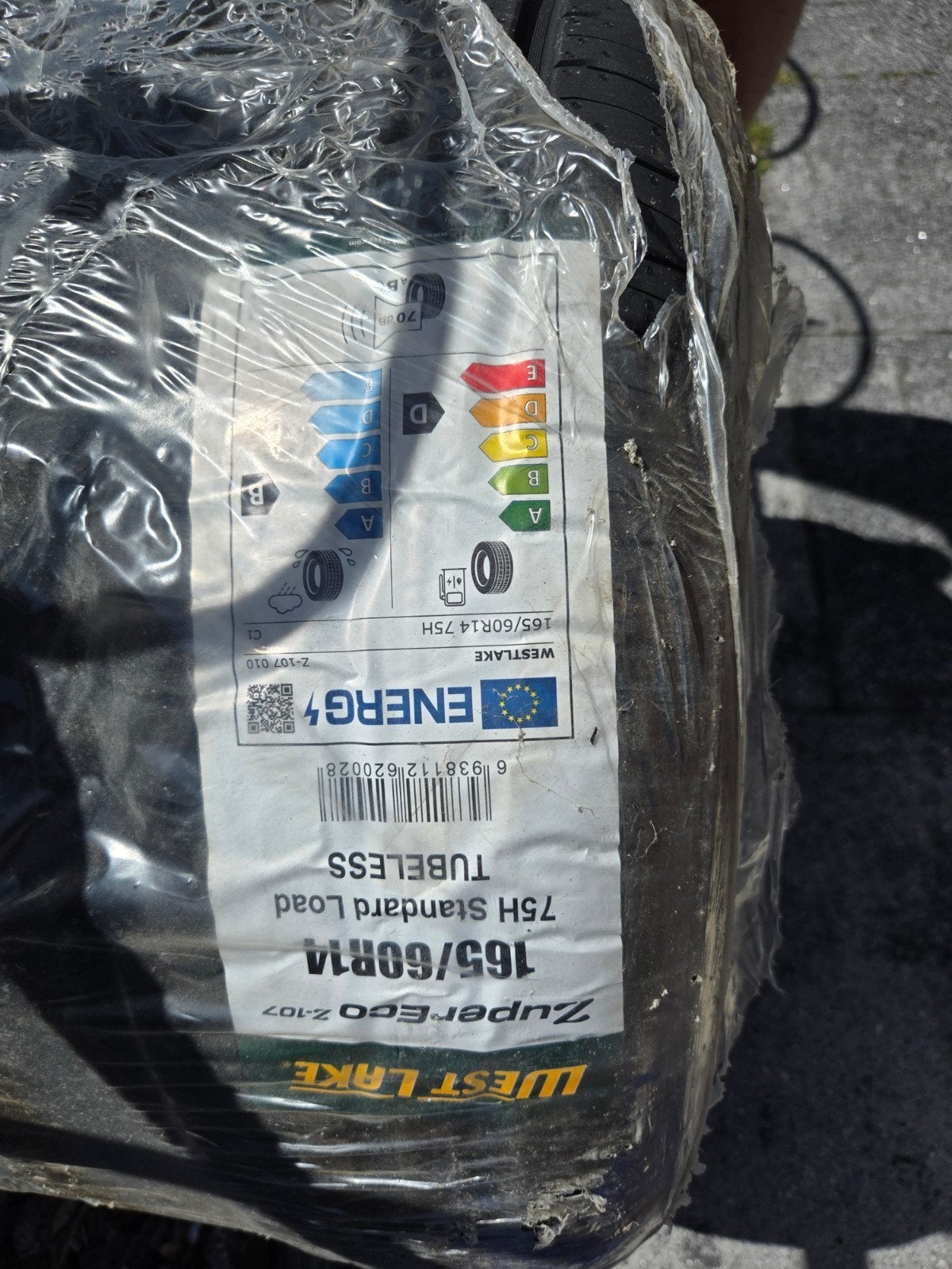 Nieuwe Westlake ZuperEco Z-107 banden 165/60R14, Auto-onderdelen, Banden en Velgen, Ophalen, 14 inch, Nieuw, Band(en)