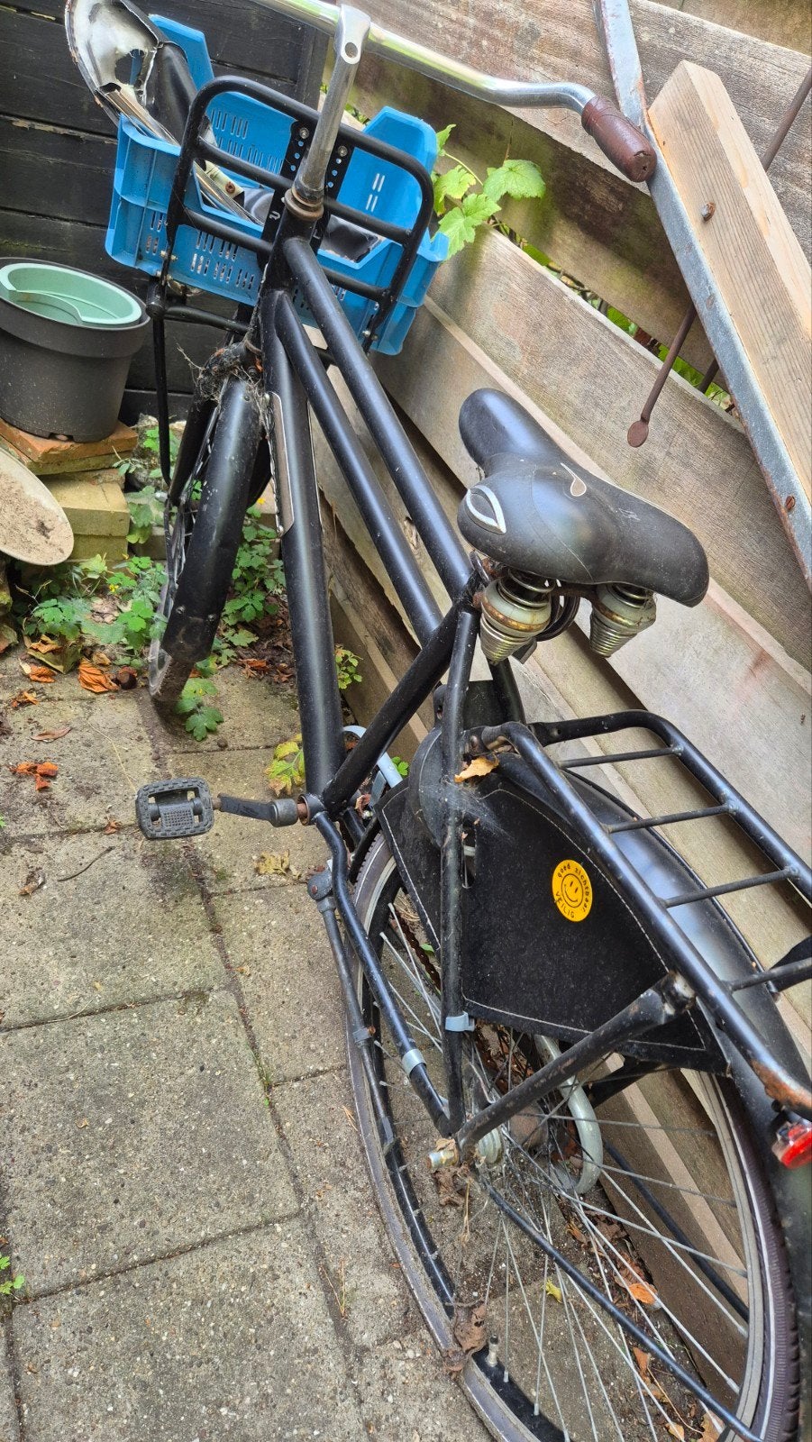 Jongens opa fiets, Fietsen en Brommers, Ophalen, Gebruikt