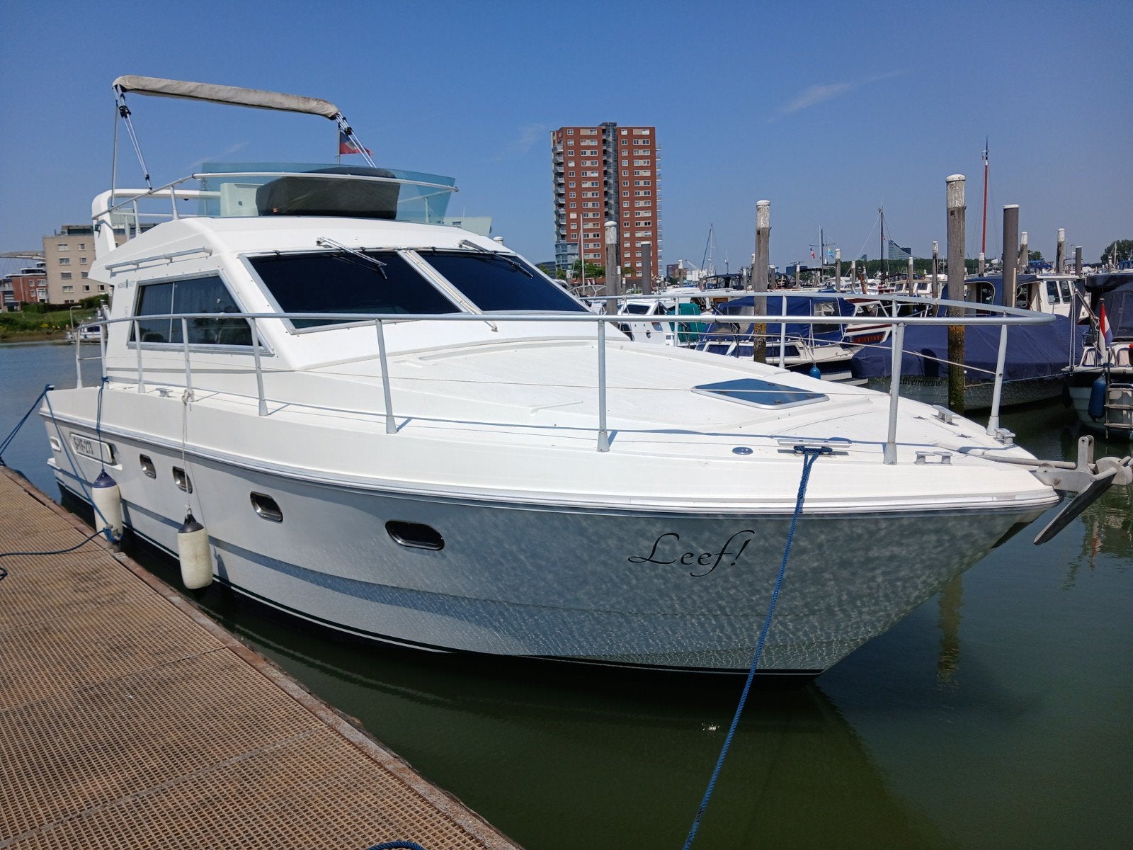 Jeanneau 36 flybridge, Watersport en Boten, 11 m, Binnenboordmotor, Diesel, Polyester