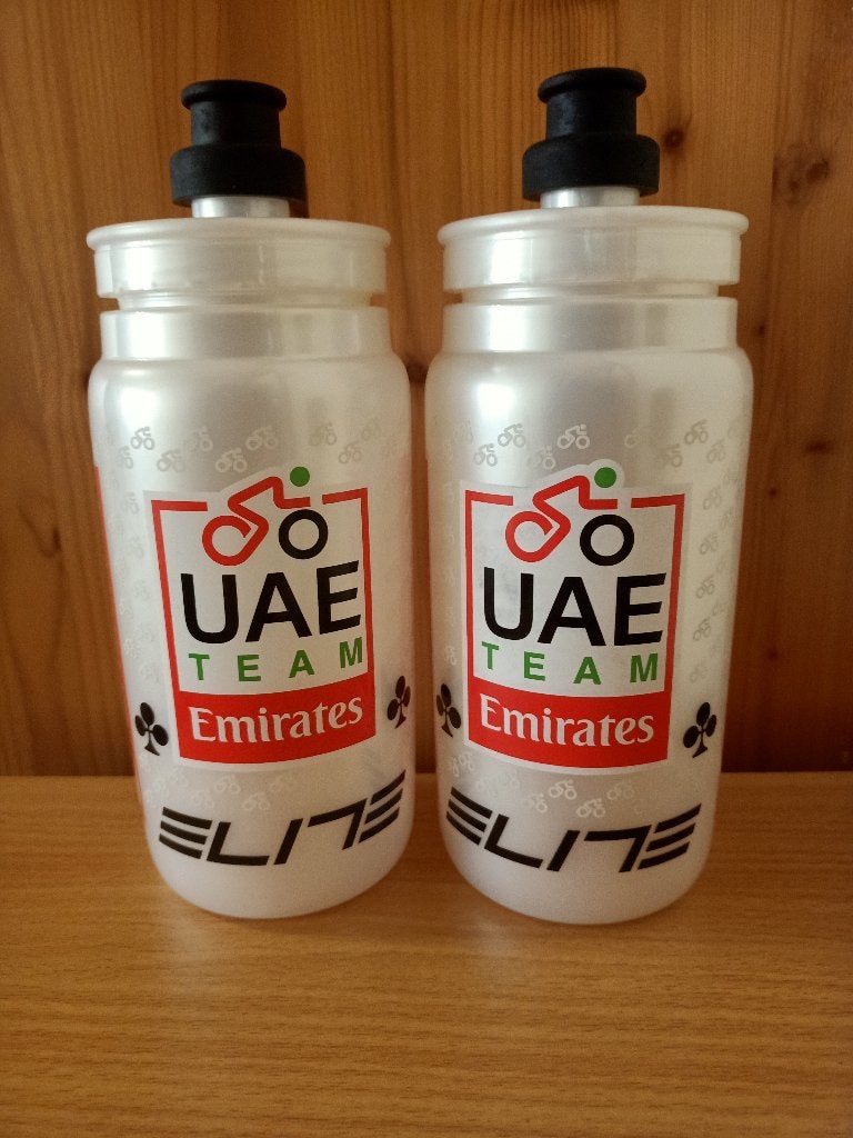 2 bidons UAE Team Emirates - Tadej Pogacar, Ophalen of Verzenden, Nieuw, Overige typen