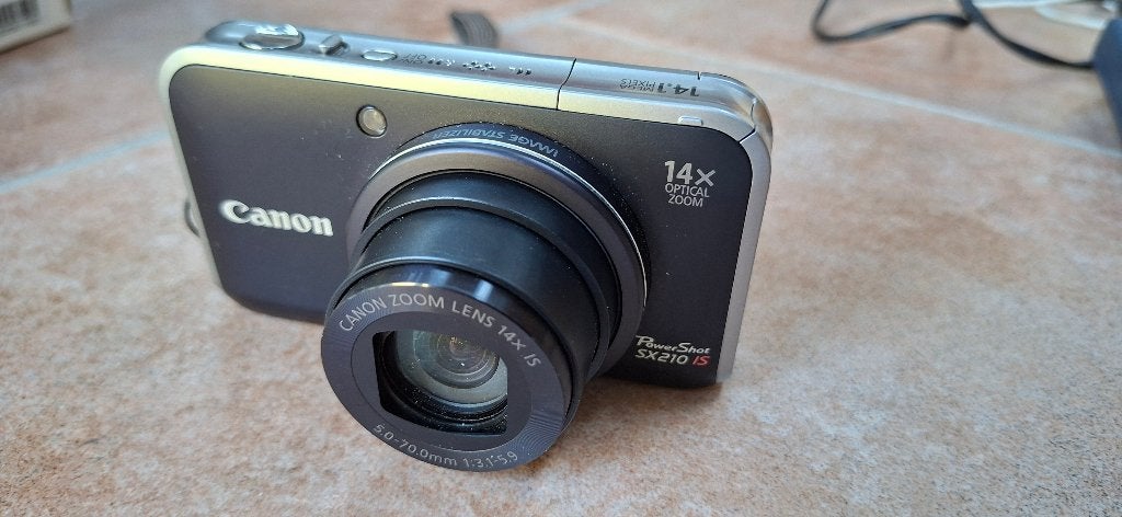 Canon Power Shot SX 210 IS compactcamera, Accu, Gebruikt, Canon, Ophalen of Verzenden