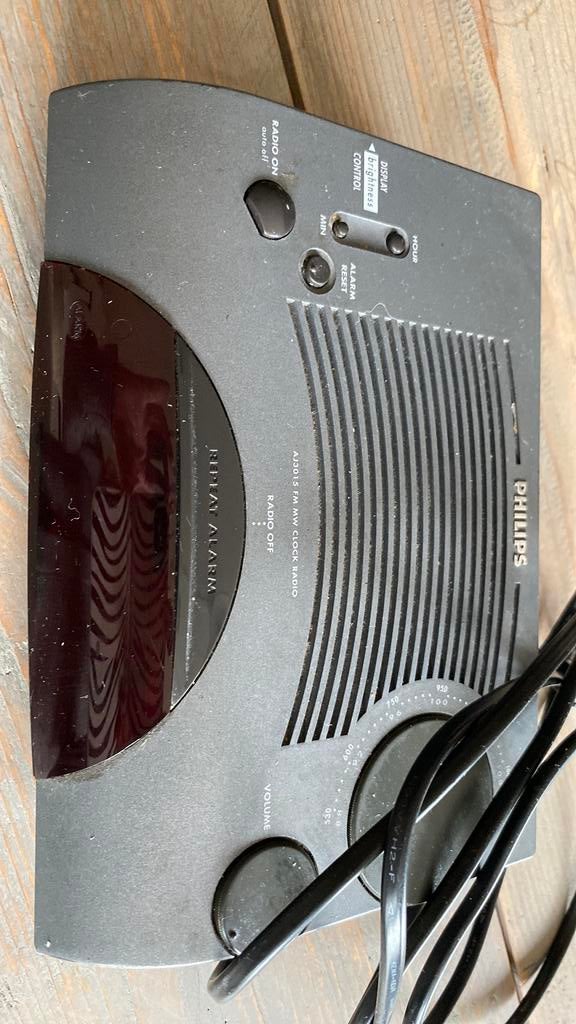 Philips wekkerradio, Ophalen, Zo goed als nieuw