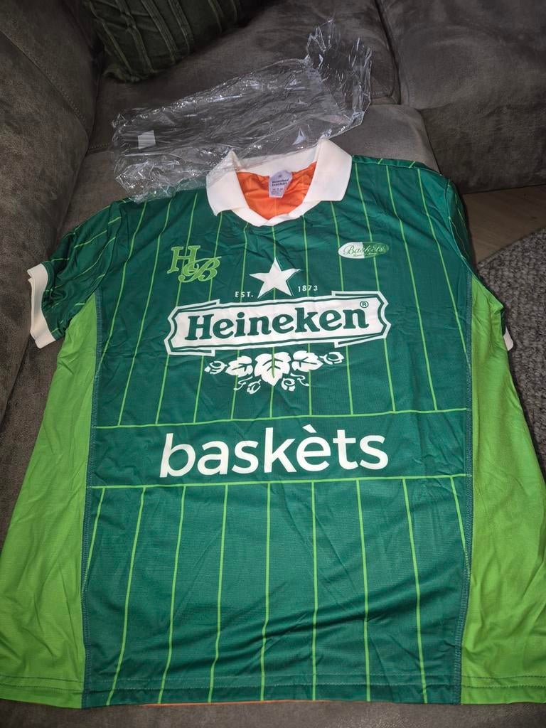Heineken Voetbalshirt - Omkeerbaar - Maat M, Sport en Fitness, Voetbal, Maat M, Ophalen of Verzenden, Gebruikt, Shirt