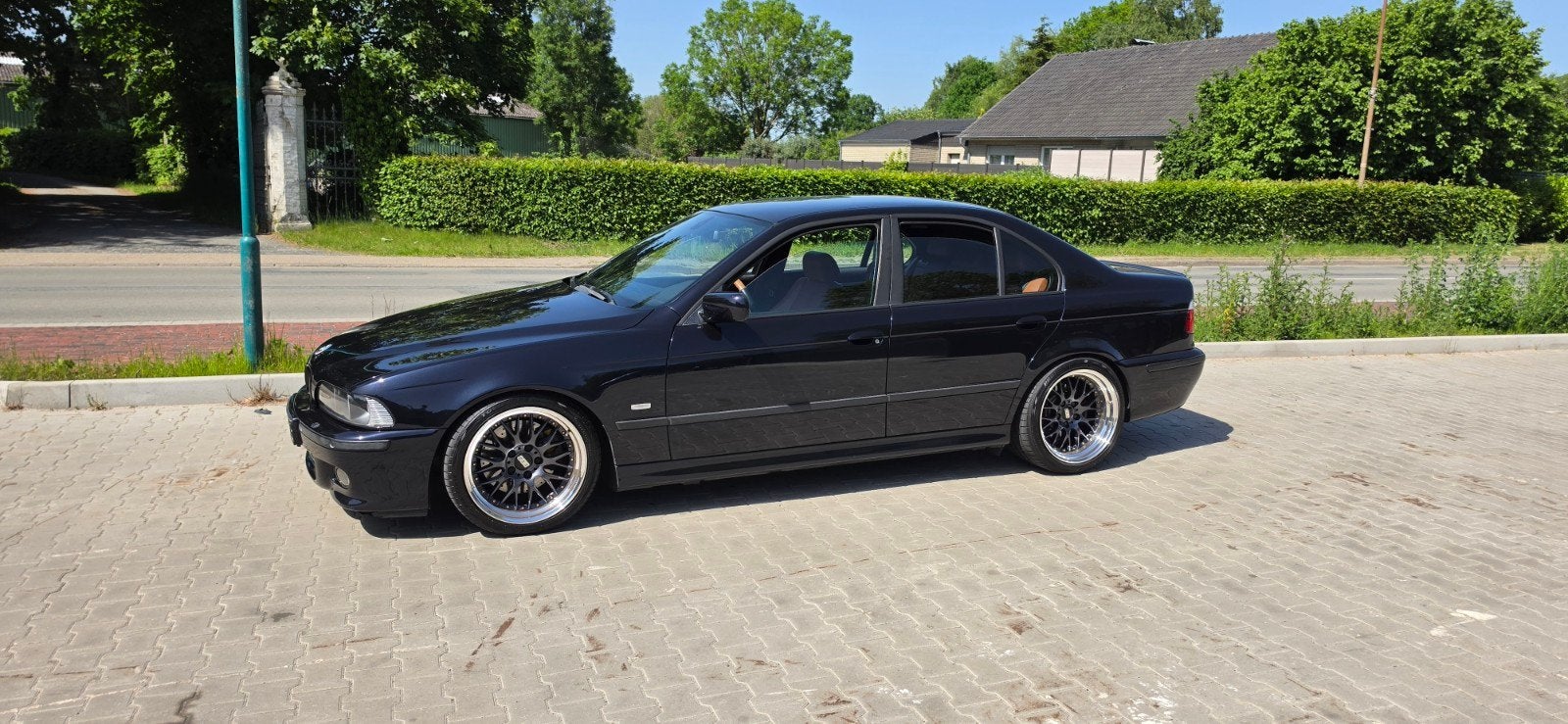 BMW 5-Serie 3.0 I 530 AUT 2003 Zwart, Automaat, Achterwielaandrijving, Zwart, Overige kleuren