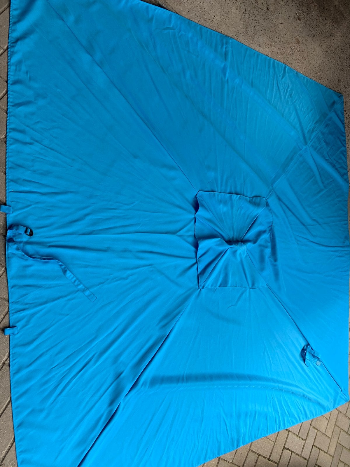 Zweefparasol doek vierkant., Ophalen, Zo goed als nieuw, Zweefparasol