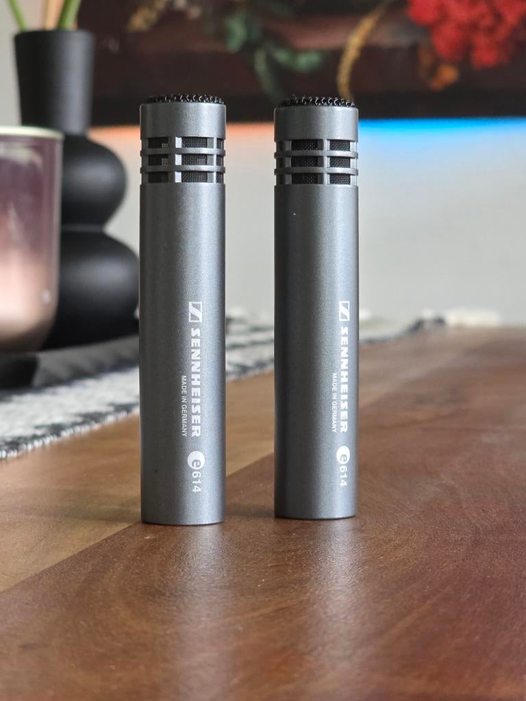 SENNHEISER E614 CONDENSATOR INSTRUMENTMICROFOON, Ophalen, Zo goed als nieuw, Instrumentmicrofoon