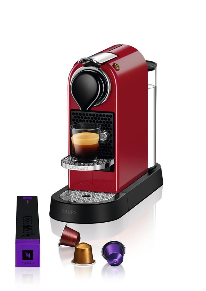 Krups Capsule koffiemachine Nespresso, Ophalen, Krups, Nieuw, Capsulehouder