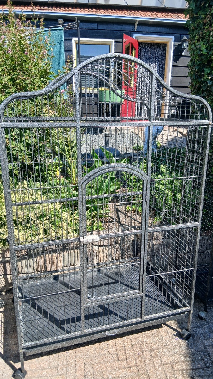 Papagaaien  of parkieten kooi  groot model, Ophalen, Metaal, Vogelkooi