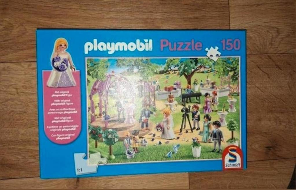 Playmobil Bruiloft Puzzel 150 Stukjes Schmidt, Ophalen of Verzenden