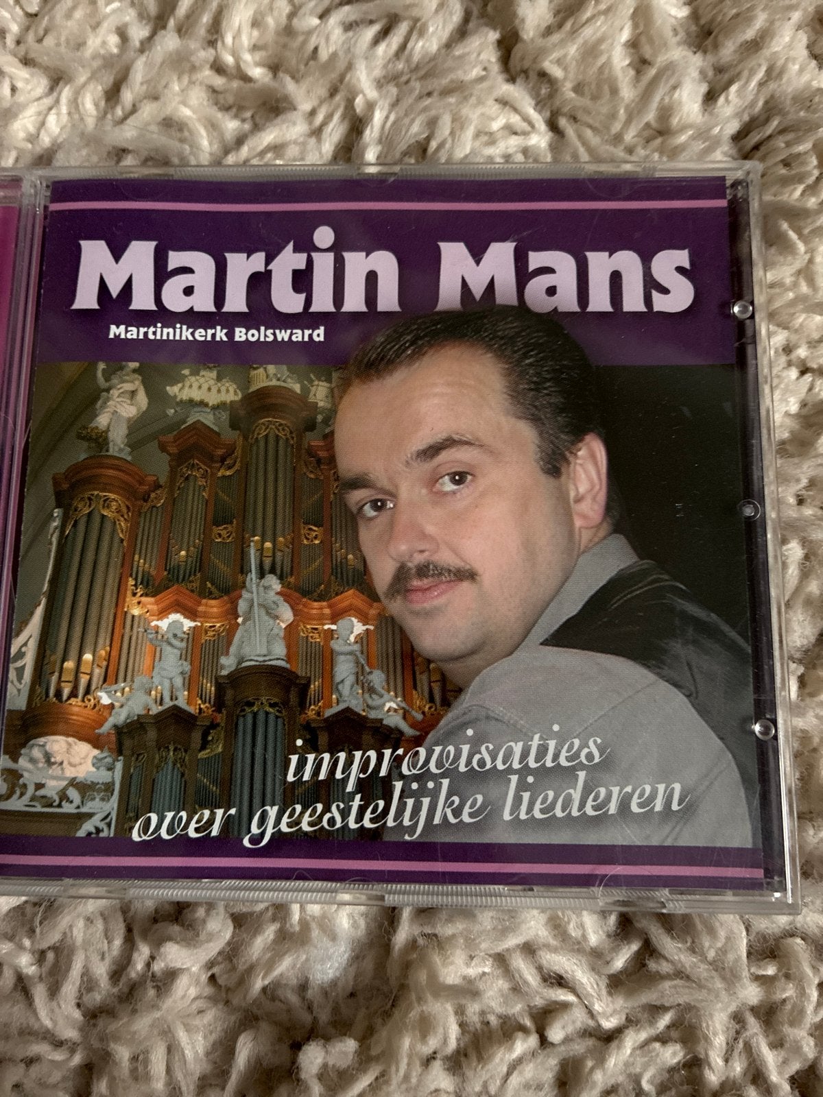 Martin Mans - Improvisaties over geestelijke liederen CD, Ophalen of Verzenden, Gebruikt, Koren of Klassiek