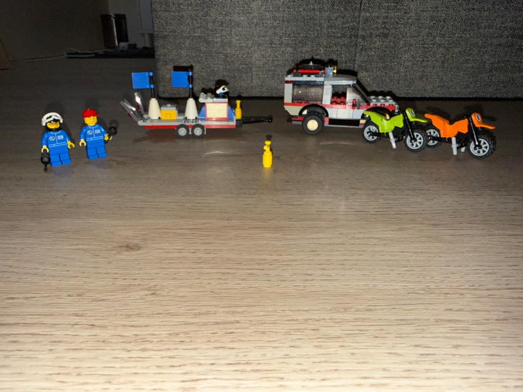 Lego City | Crossmotor Transport, Ophalen of Verzenden, Zo goed als nieuw