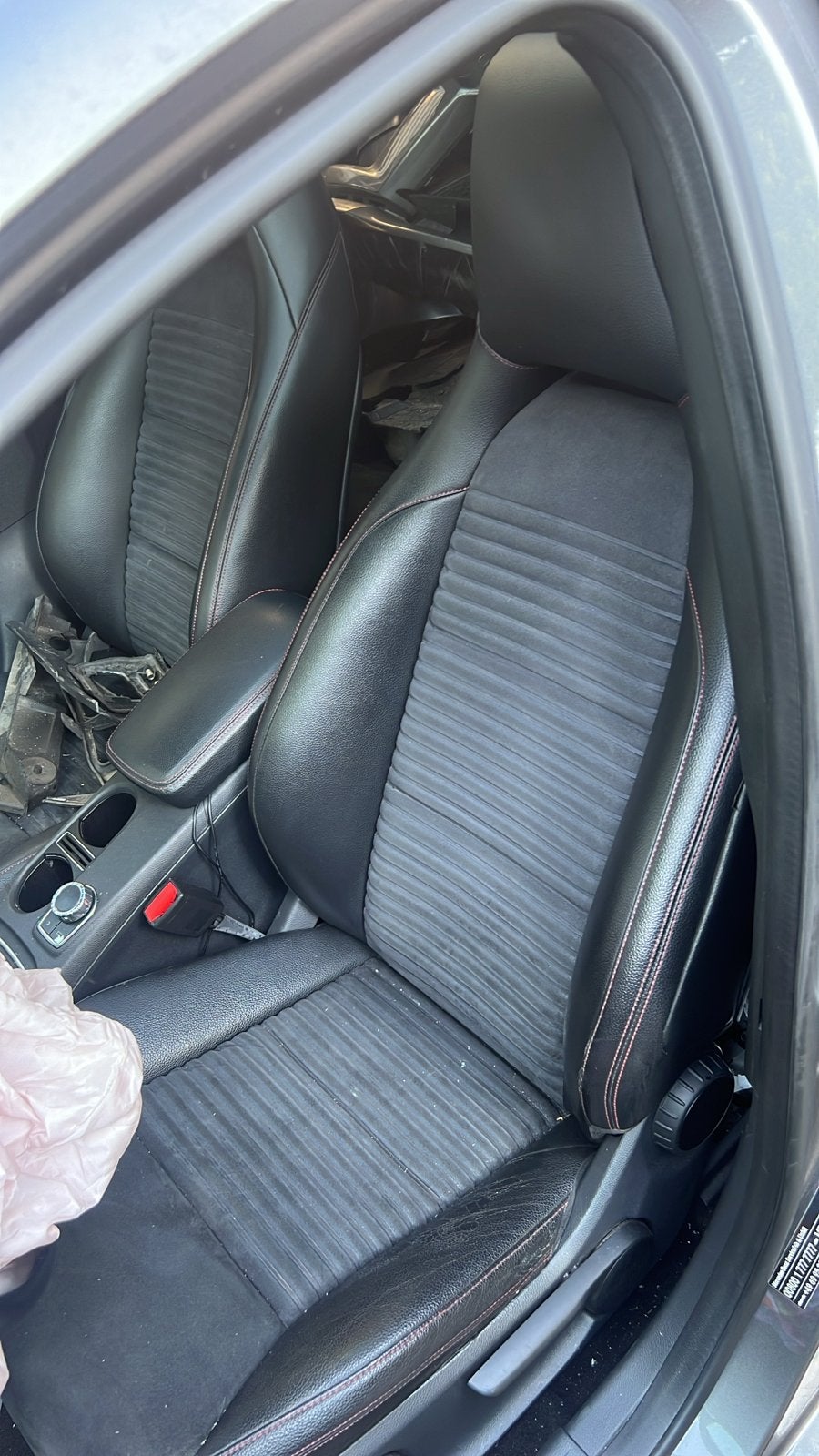 Mercedes A-Klasse W176 AMG Line Alcantara Leder Stoelen, Auto-onderdelen, Interieur en Bekleding, Ophalen of Verzenden, Gebruikt