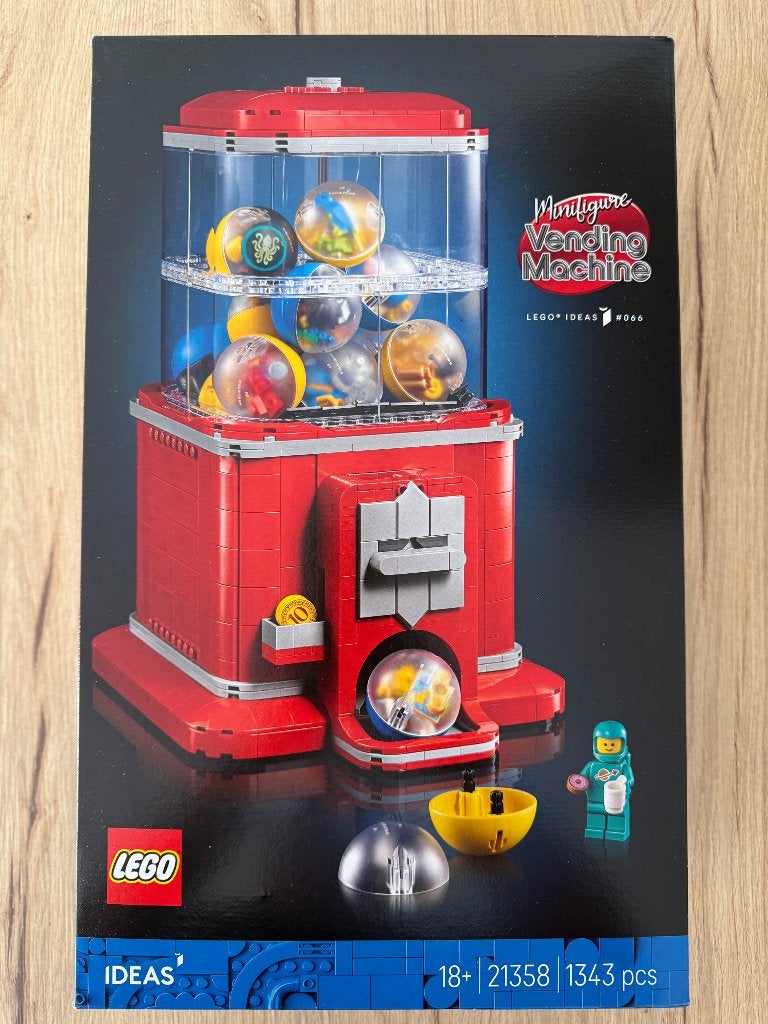 Lego 21358 vending machine, Overige typen, Ophalen of Verzenden, Lego, Inclusief doos
