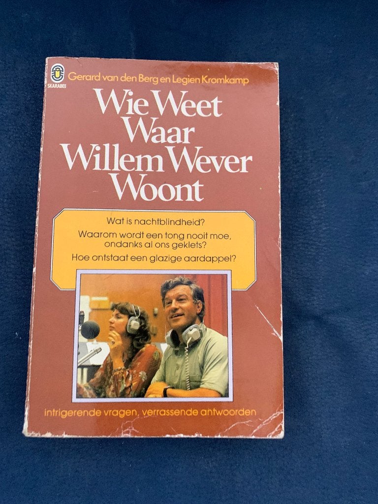 Wie Weet Waar Willem Wever Woont, Ophalen of Verzenden, Gelezen, Gerard van den Berg, Film- of Tv-bewerking
