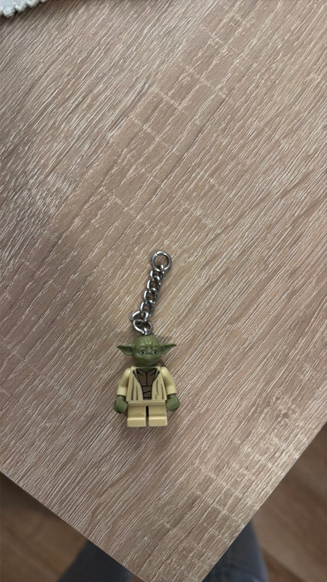 Lego Star Wars Yoda Sleutelhanger, Ophalen of Verzenden, Gebruikt, Actiefiguurtje