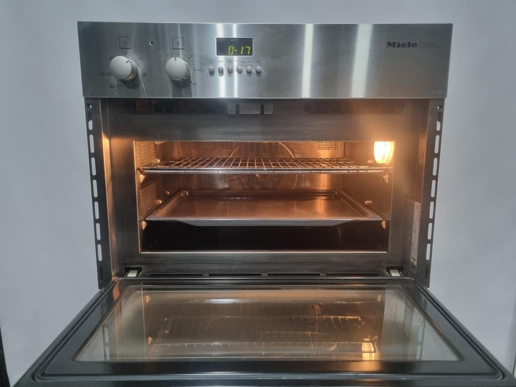 Miele combimagnetron/ combioven, Witgoed en Apparatuur, Combimagnetron, Crisp, Gebruikt, Geen