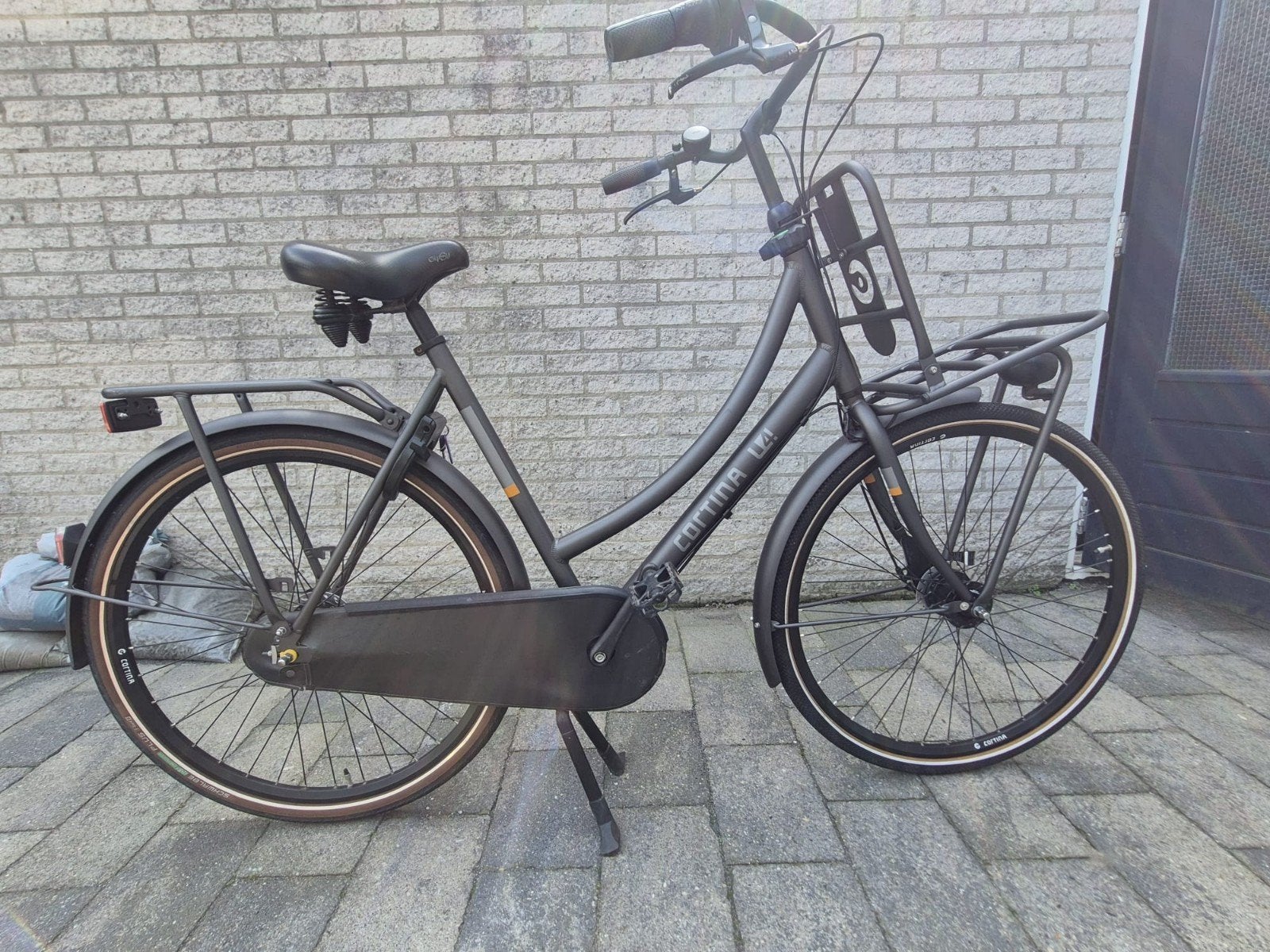 cortina uh7 Transportfiets in zeer goede staat, Gebruikt, Versnellingen, 56 cm of meer, Trommelrem