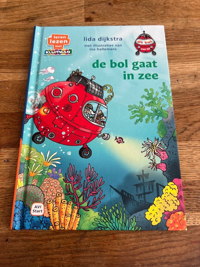 De bol gaat in zee boek -Lida Dijkstra/Ina Hallemans AVI STA, Ophalen of Verzenden, Gelezen, Lida Dijkstra / Ina Hallemans, Fictie algemeen