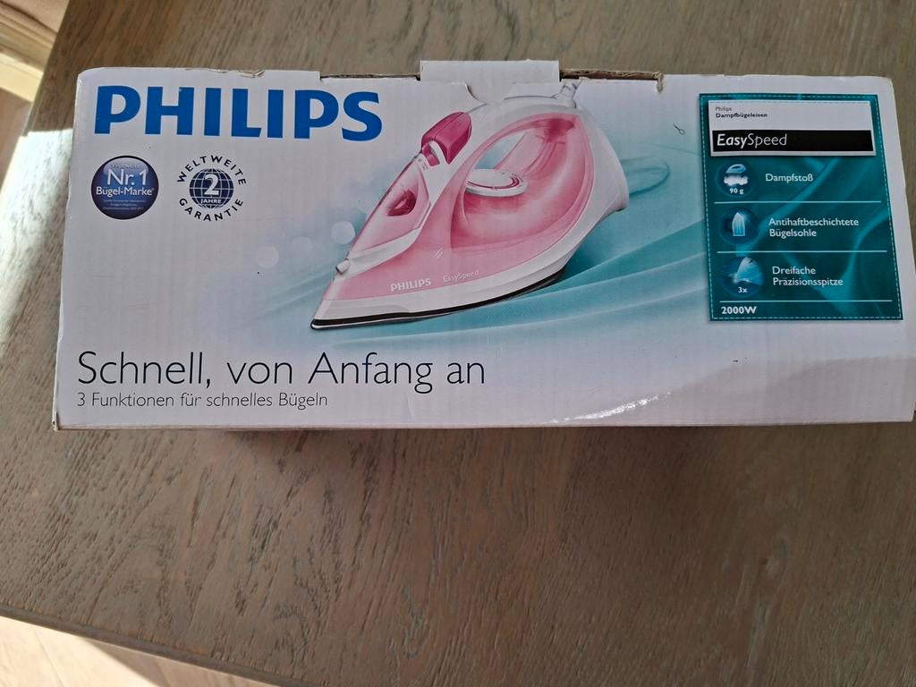 Philips EasySpeed Strijkijzer, Ophalen of Verzenden, Gebruikt