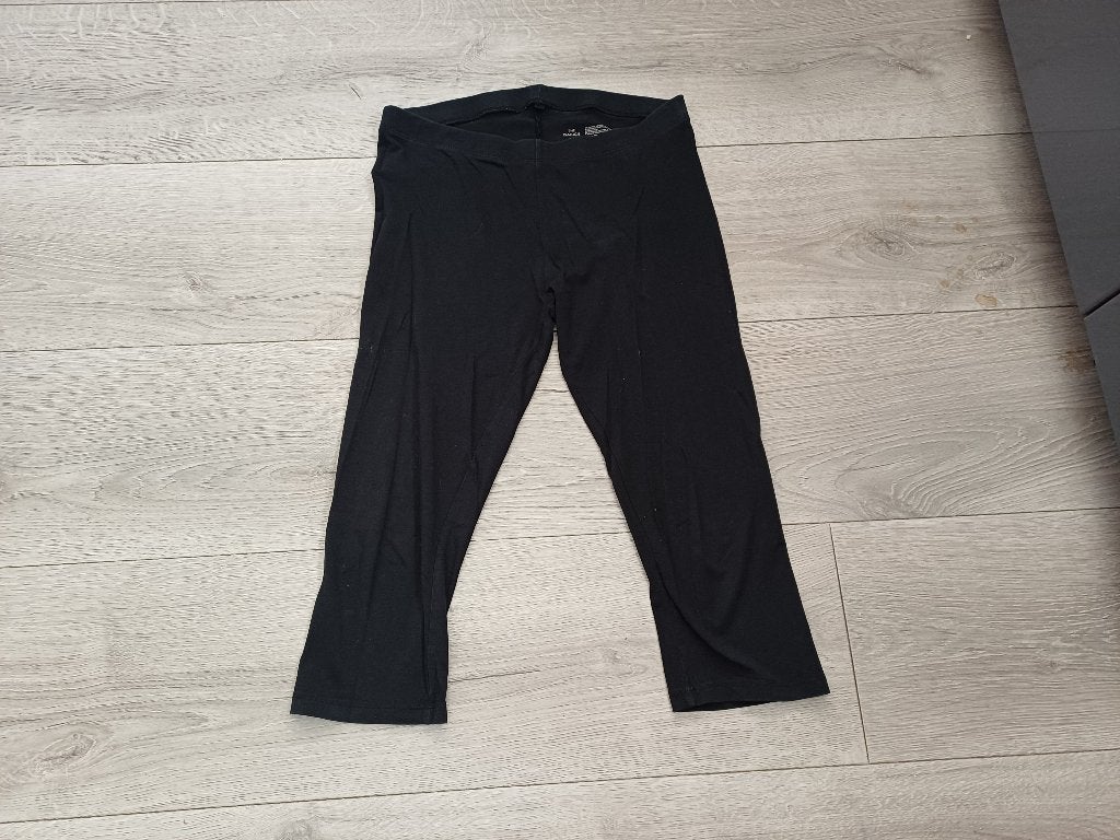 zwarte 3/4 legging C&A mt M, Legging, Zwart, Maat 40/42 (M), Ophalen of Verzenden