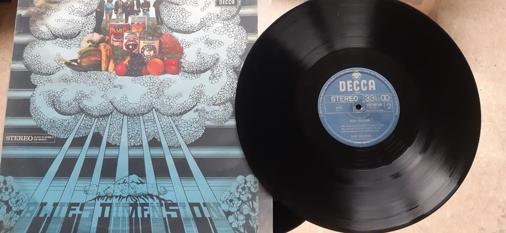 Nederbeat BLUES Dimension/ lp Blues Dimension.zie foto's, 1960 tot 1980, Gebruikt, Ophalen of Verzenden, 12 inch