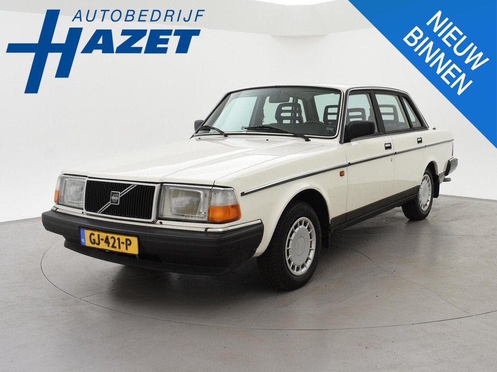 Volvo 240 2.3 GL INJECTION SEDAN 1990 *163.024 km*, Auto's, Volvo, Gebruikt, 4 cilinders, 116 pk, Wit