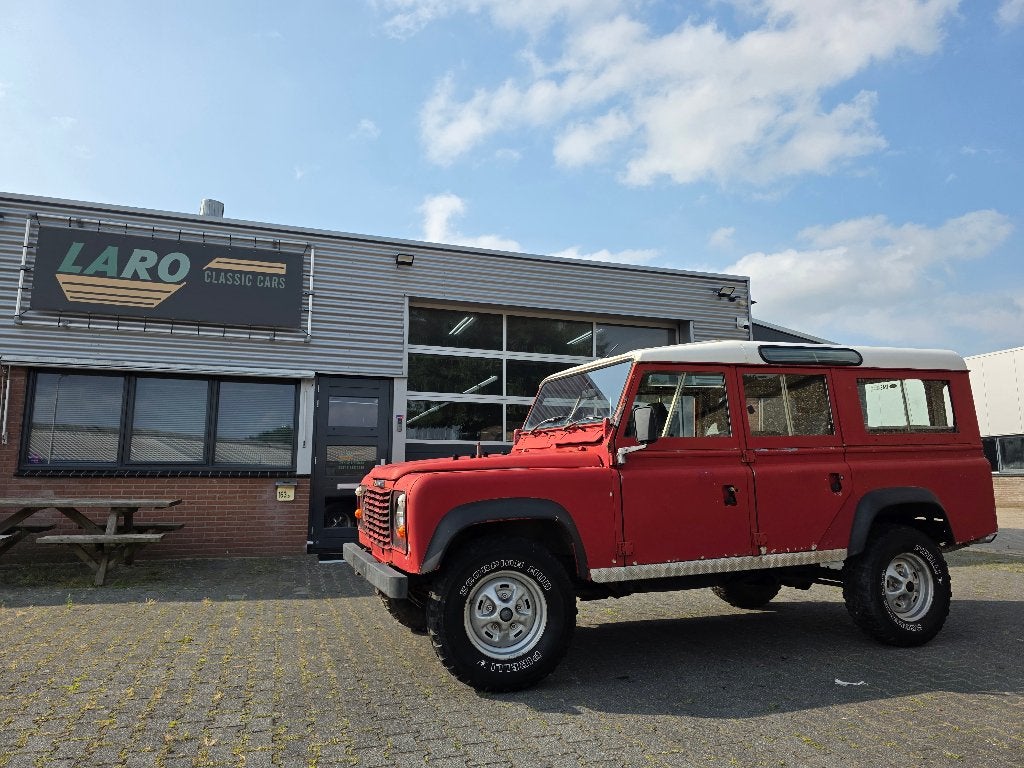 Land Rover Defender 110 200TDI Diesel 1984 !!BELASTINGVRIJ!!, Stof, Trekhaak, 4 cilinders, 1880 kg