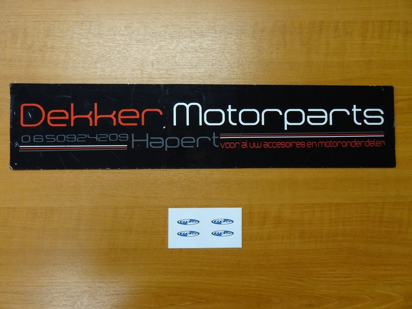 Bos Exhausts Uitlaat / Demper Sticker # Bos Stickervel #, Motoren, Accessoires | Stickers, Ophalen of Verzenden, -, -, -