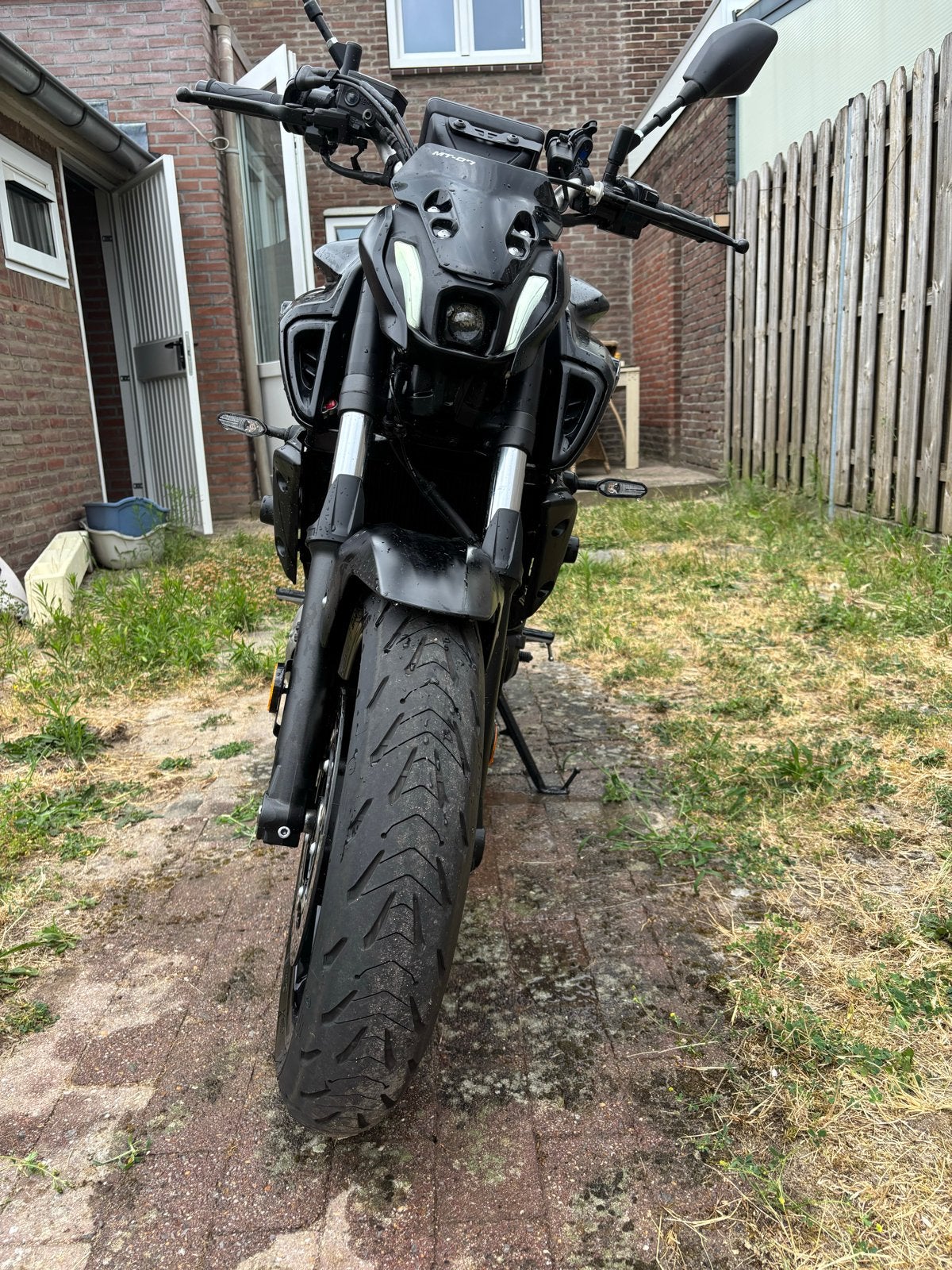 Prachtige Yamaha MT-07 2024, Motoren, 2 cilinders, LED Verlichting, Occasion, Motorrijbewijs A