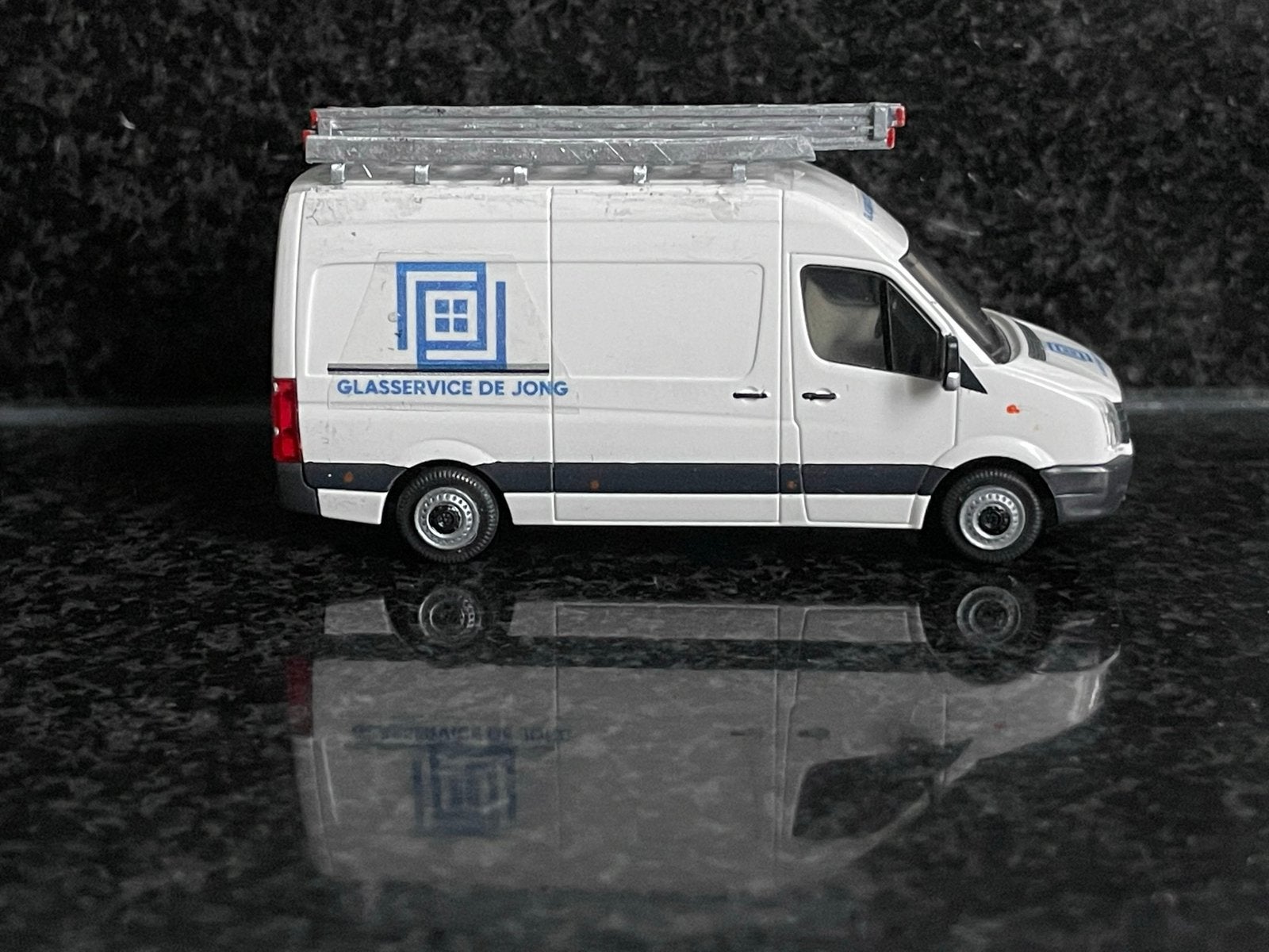 Decals transfer logo set glaszetter glastransport de Jong H0, Verzenden, Nieuw, Overige merken