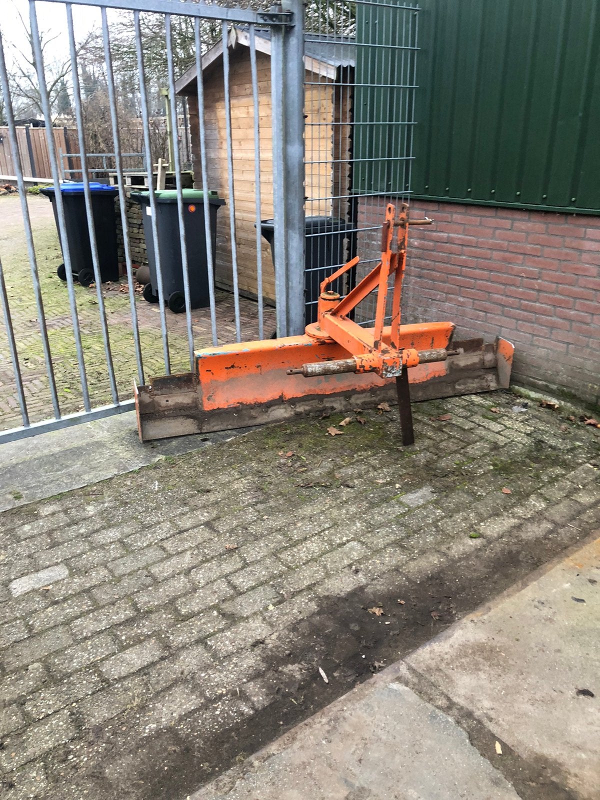Grondschaaf, Ophalen