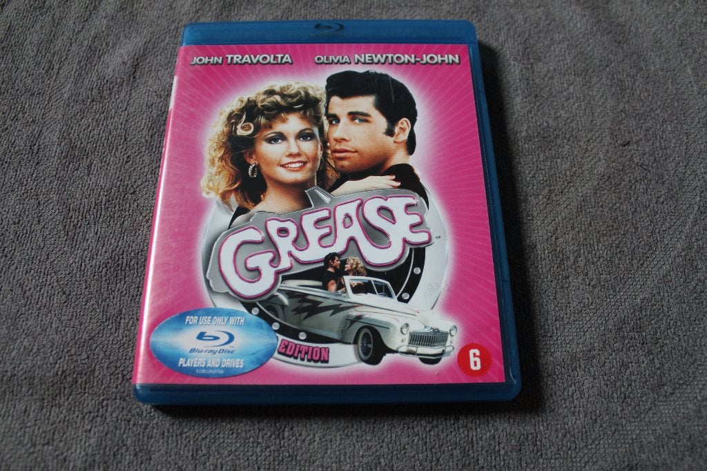 Blu-ray Grease, Ophalen of Verzenden, Gebruikt, Klassiekers
