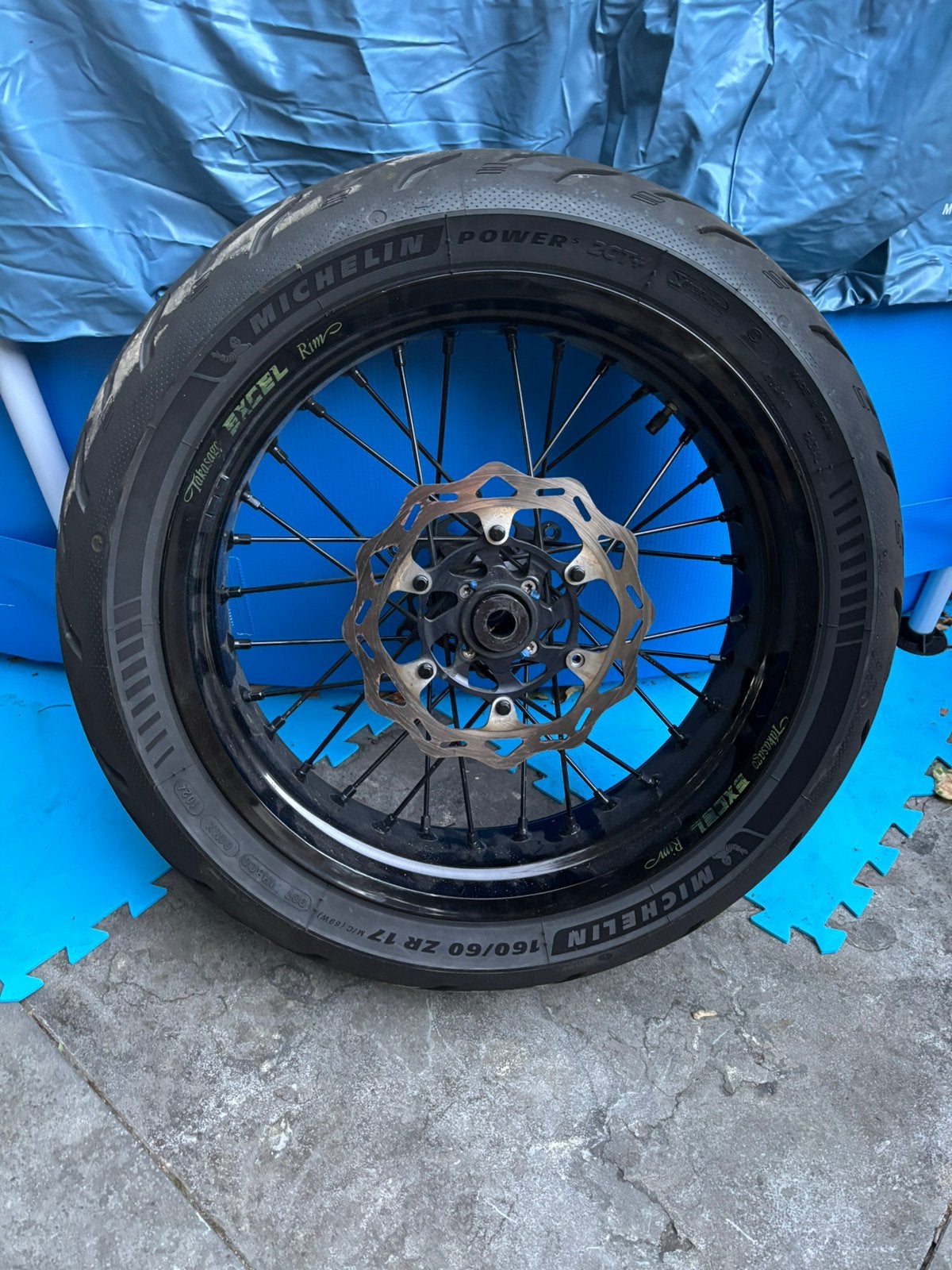 KTM supermoto achterwiel EXCEL, Ophalen, Gebruikt