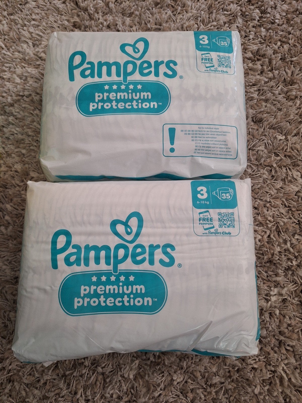 Pampers luiers maat 3 (6-10kg), Ophalen, Nieuw
