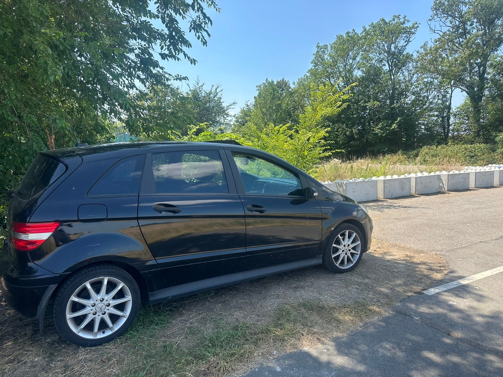 Mercedes-Benz B-Klasse 2.0 B200 5DRS CVT 2006 Zwart, 136 pk, 4 cilinders, 1290 kg, Zwart