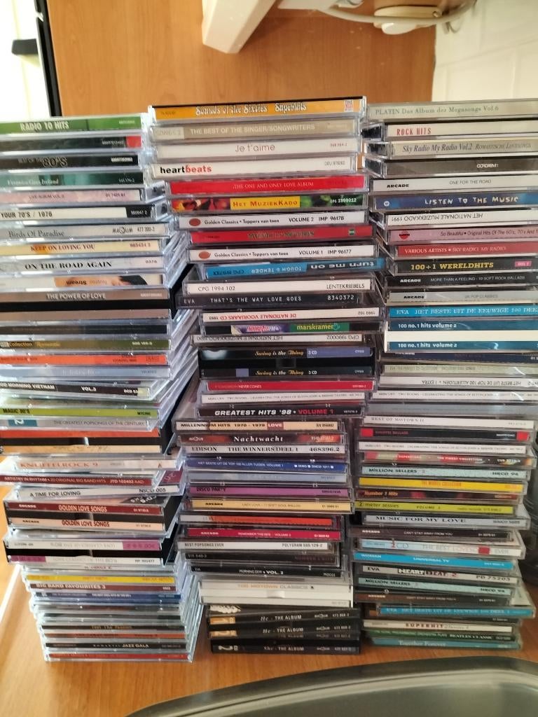 Pop verzamel CD's 120 st.voor €19,50, Ophalen of Verzenden, Gebruikt