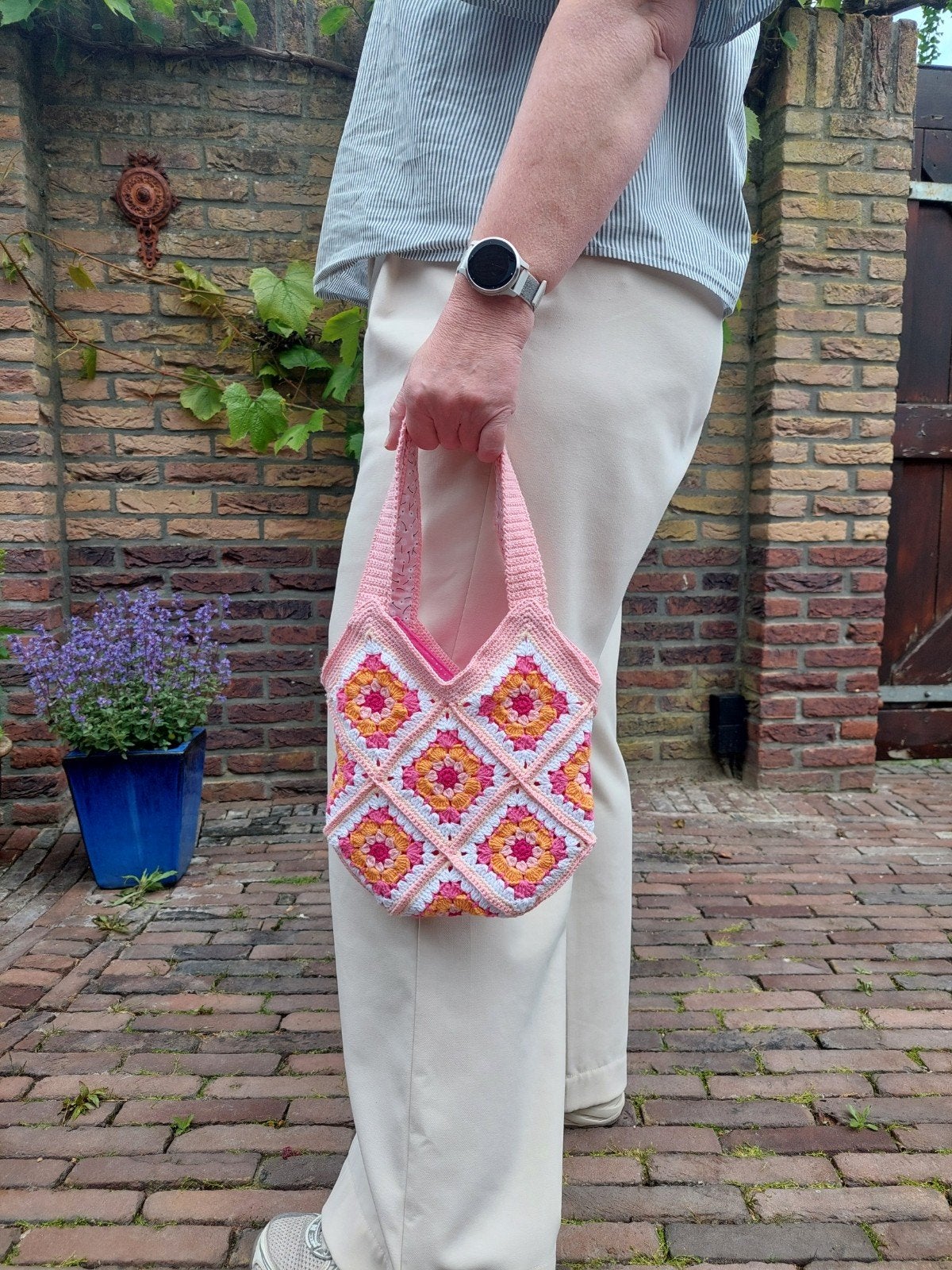 Schoudertas(gehaakt), Ophalen of Verzenden, Nieuw, Overige kleuren, Overige merken