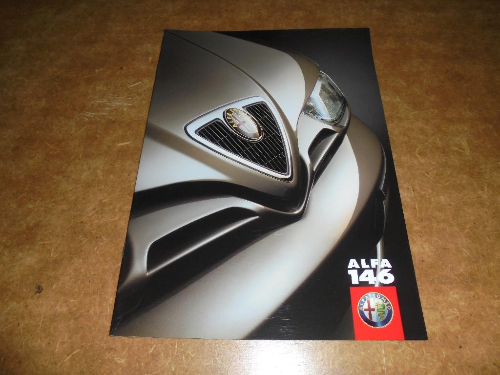 brochure Alfa 146 modellen 1999, Ophalen of Verzenden, Nieuw, Alfa Romeo