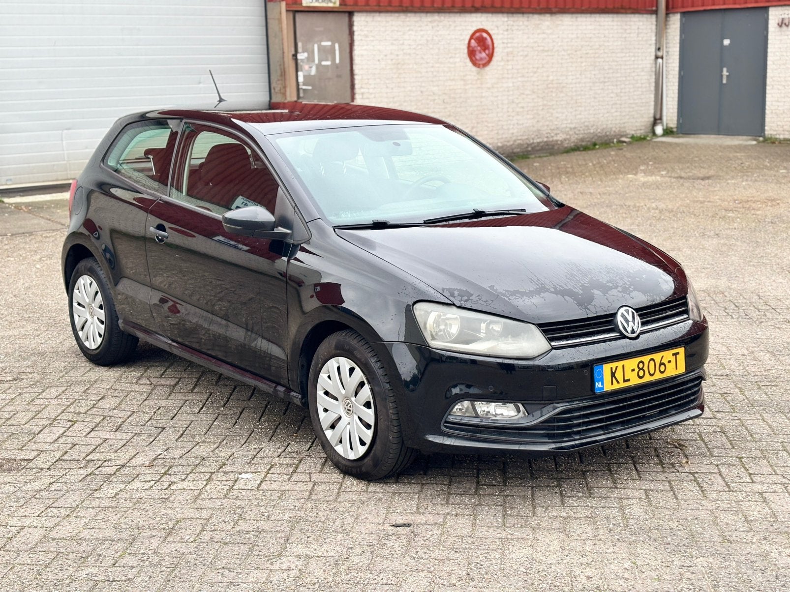 Volkswagen Polo 1.4 TDI 2015 AC EU6, Euro 5, Stof, Zwart, 4 cilinders