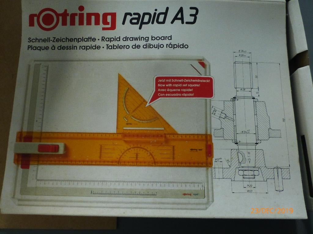tekenbord, Ophalen