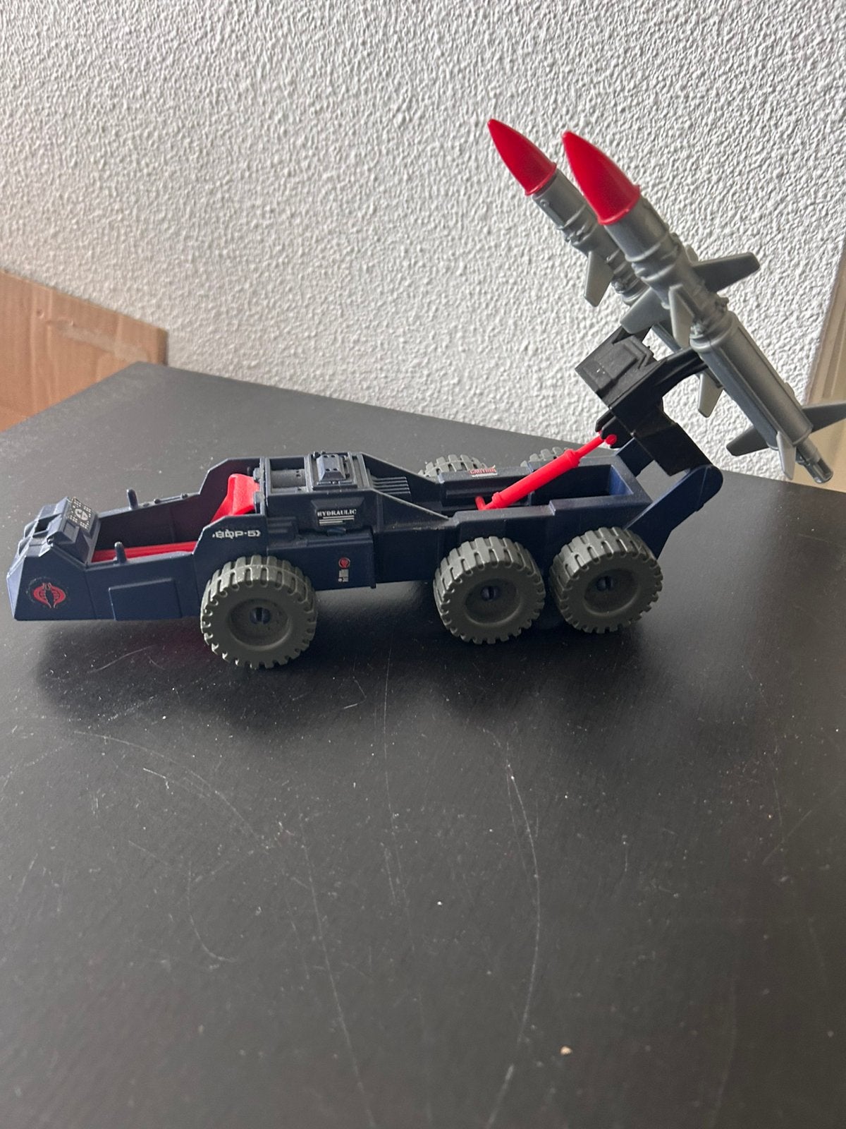 Vintage G.I. Joe Cobra Adder voertuig 1988, Ophalen of Verzenden, Gebruikt