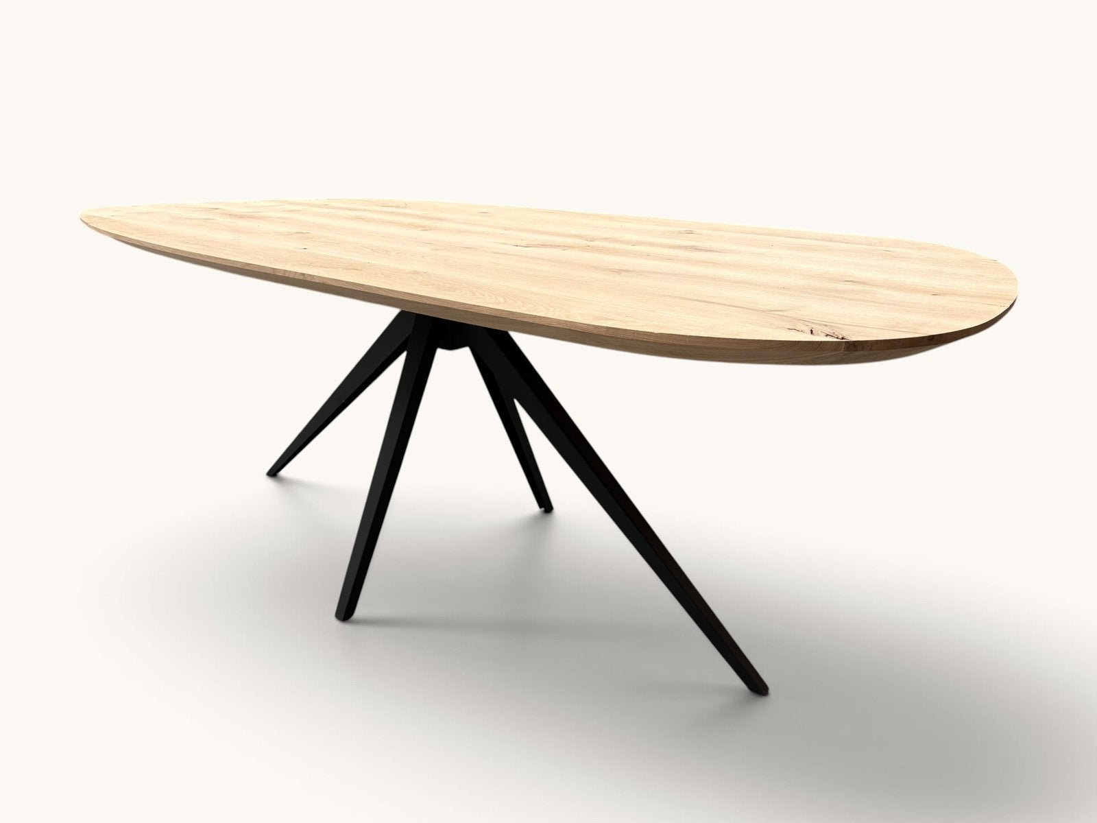 Deens ovale eiken tafel | Compleet vanaf €965,-, Japandi, 100 tot 150 cm, Eikenhout, Ophalen of Verzenden