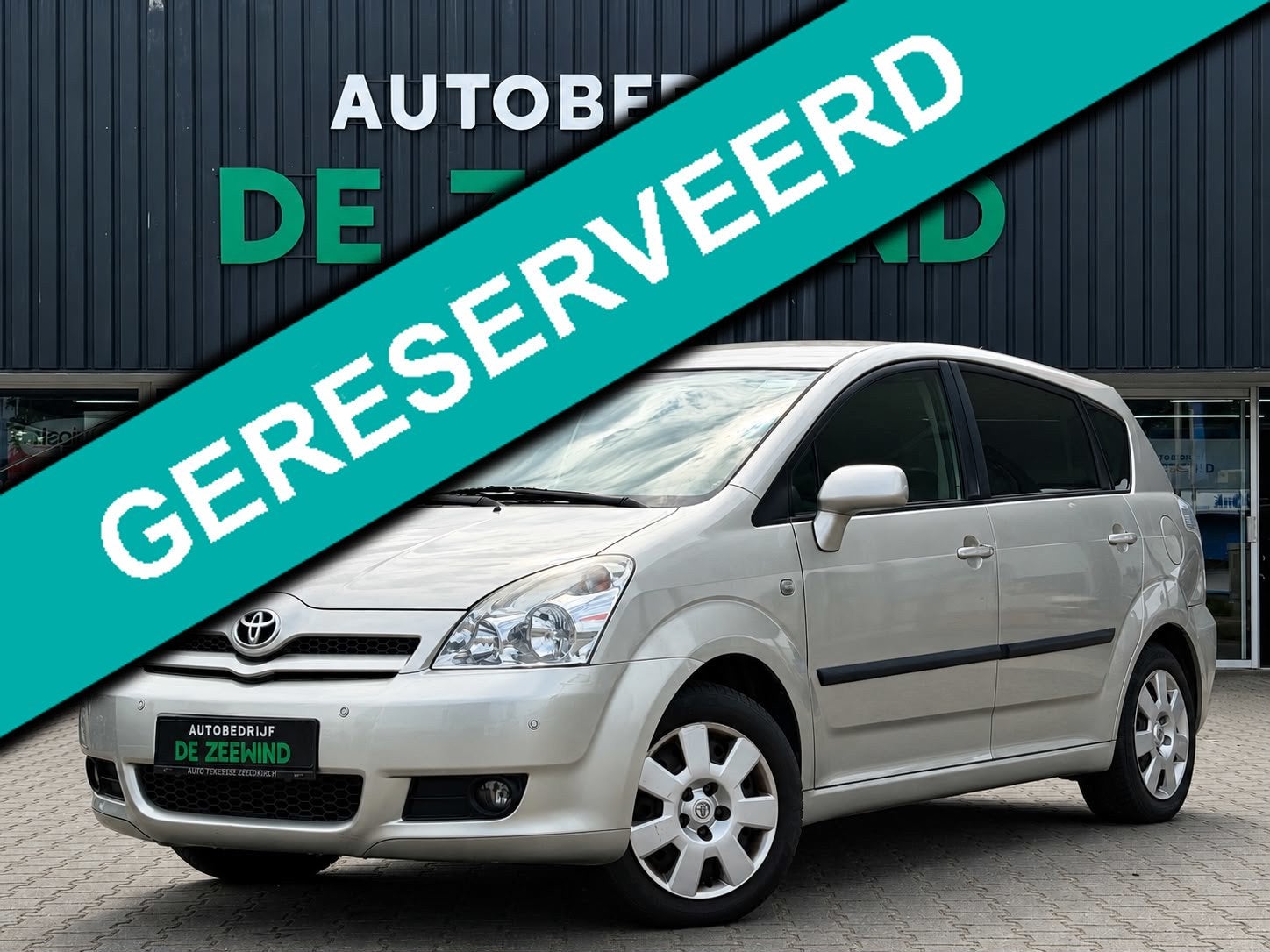 Toyota Verso 1.6 VVT-i Sol .|Airco|Trekhaak, Auto's, Gebruikt, Automatische klimaatregeling, Bedrijf, Handgeschakeld