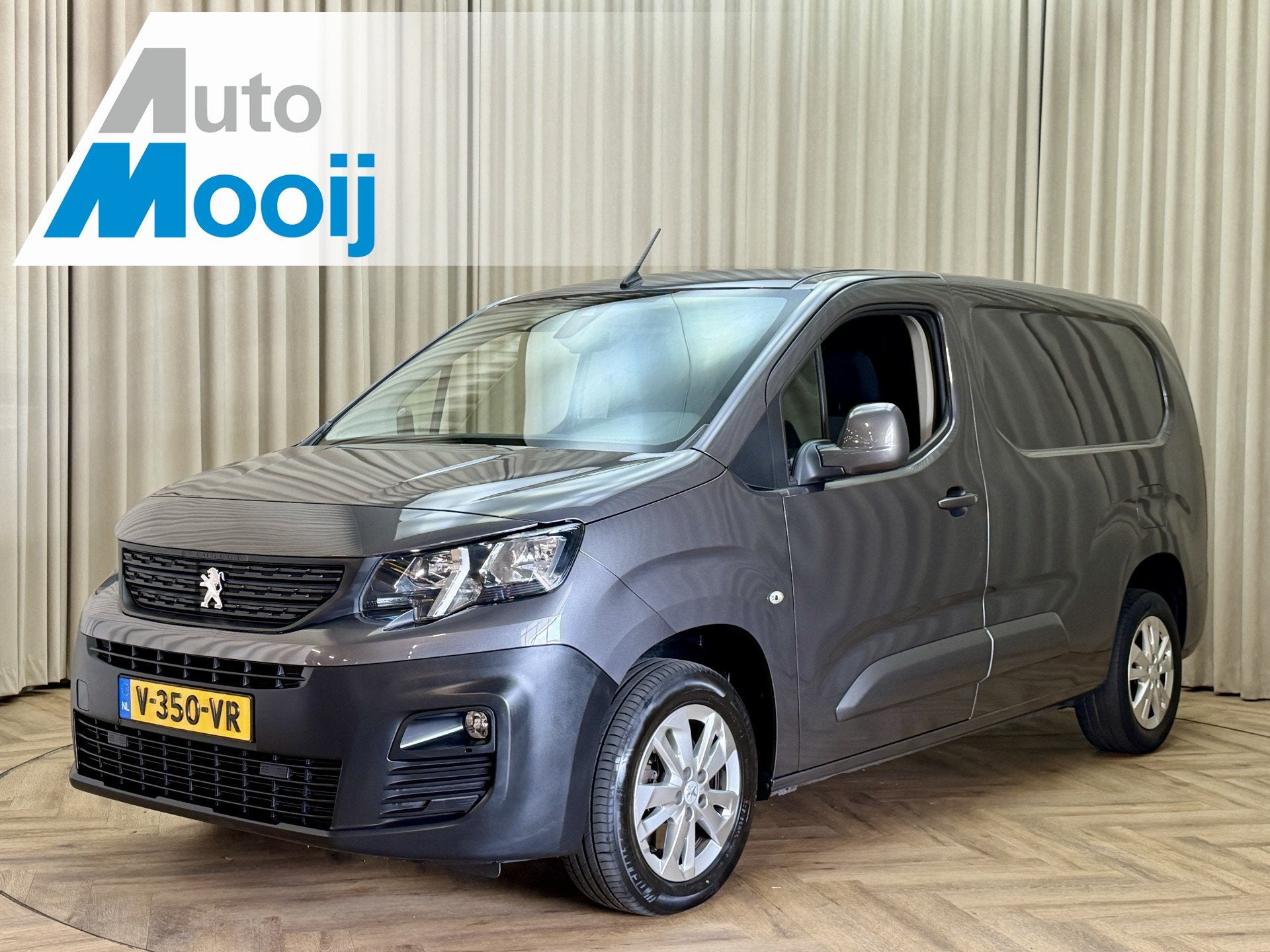 Peugeot Partner 1.5 BlueHDI Premium Long L2 *Origineel NL!*, Auto's, Stof, Gebruikt, Euro 6, 4 cilinders