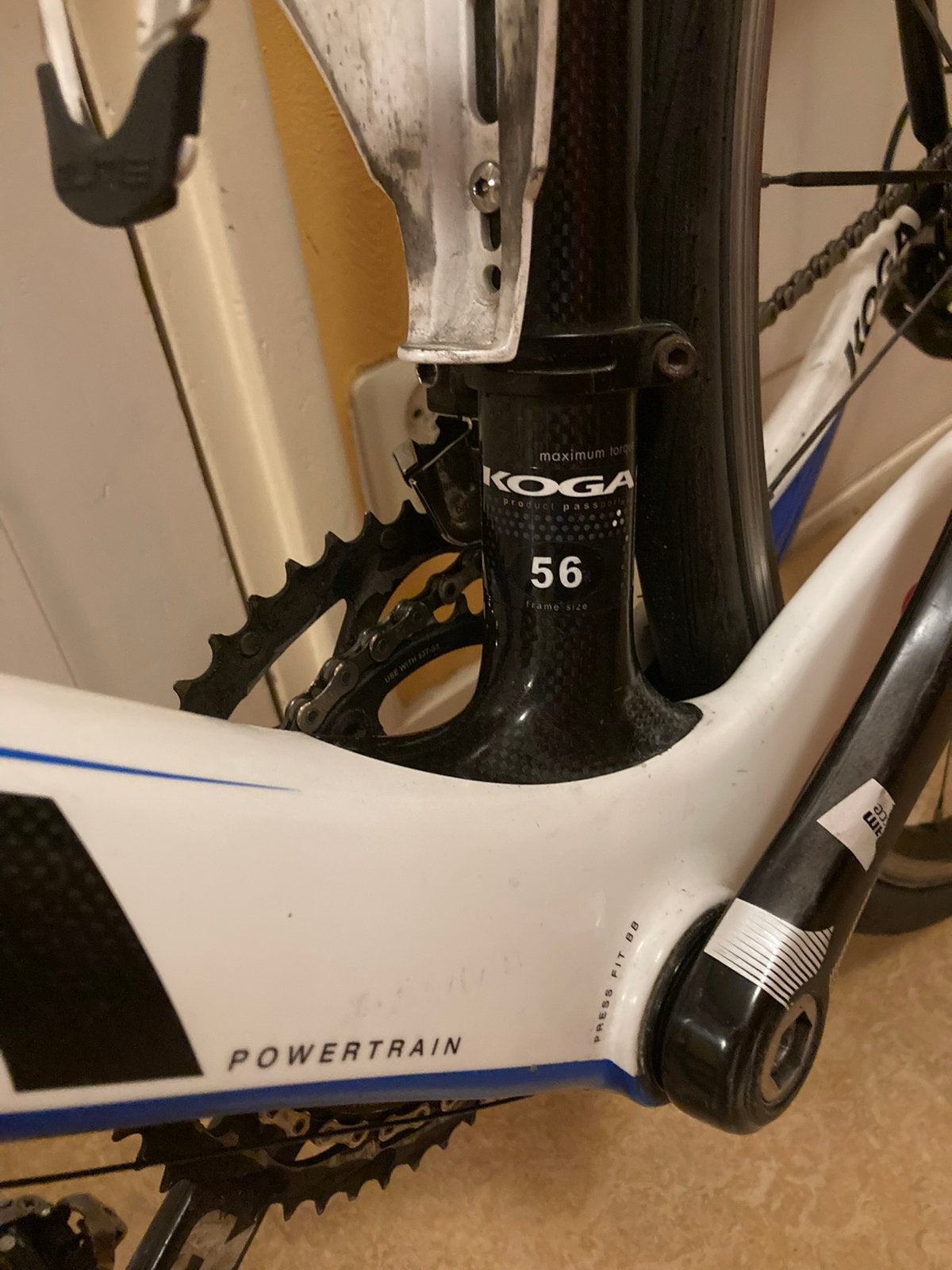 Racefiets, Fietsen en Brommers, Fietsen | Racefietsen, Ophalen, Gebruikt, Carbon, 15 tot 20 versnellingen