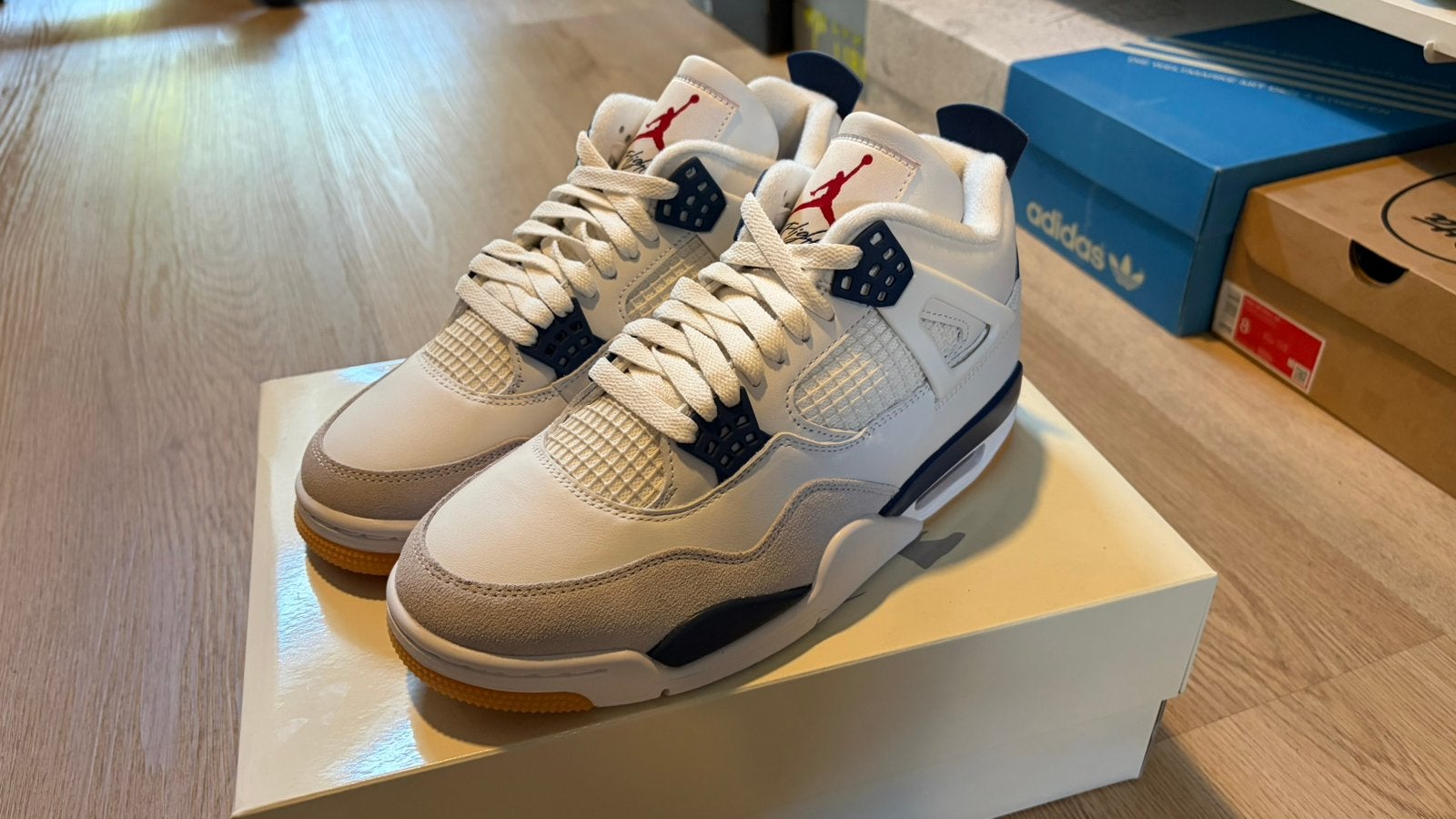 Nike Air Jordan 4 SB Blue (mt 41), Blauw, Nieuw, Ophalen of Verzenden, Sneakers of Gympen
