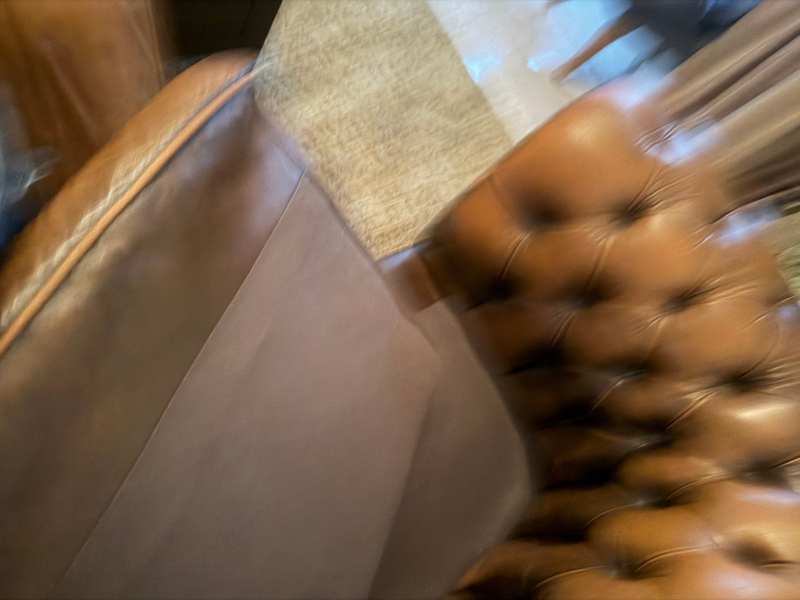 Klassieke Chesterfield bank 198 cm - makkelijk te reinigen, Gebruikt, 150 tot 200 cm, Driepersoons, Ophalen of Verzenden