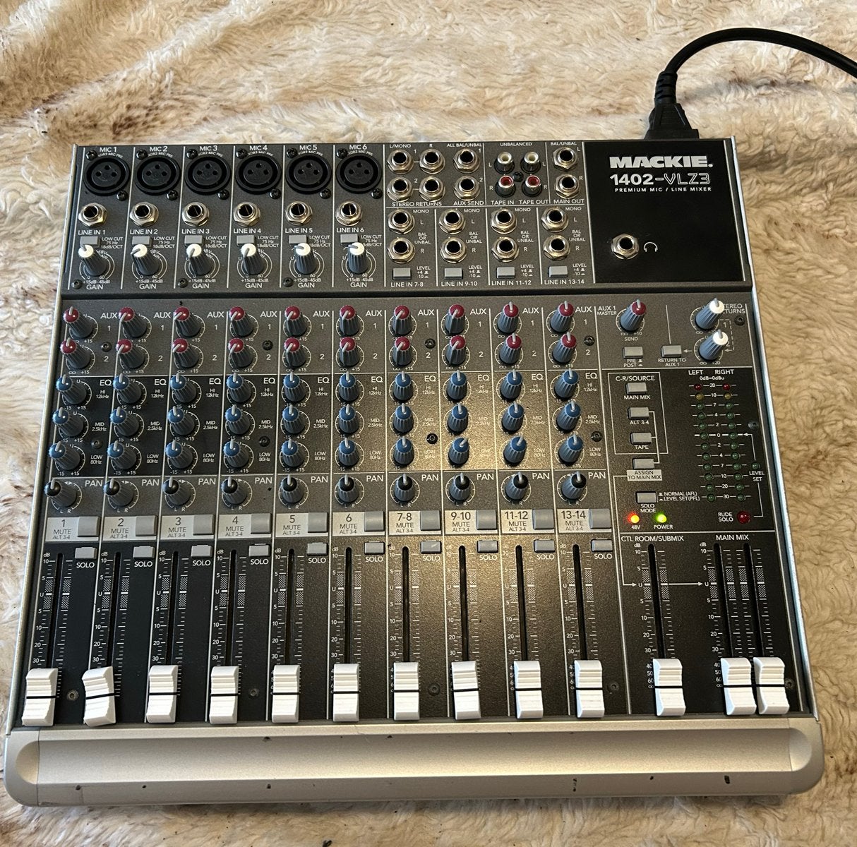 Mackie 1402-VLZ3 Mengpaneel - Goede Staat, Audio, Tv en Foto, Ophalen, Gebruikt