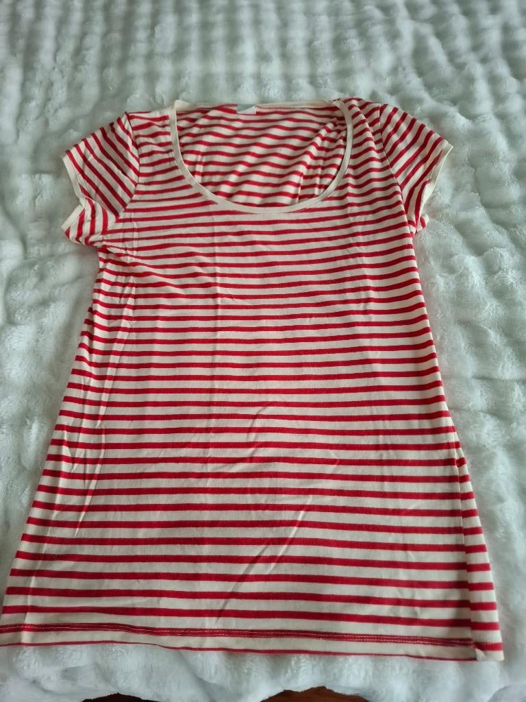 Leuk gestreept t-shirt van Villa maat M/L, Maat 38/40 (M), Overige kleuren, Verzenden, Vila