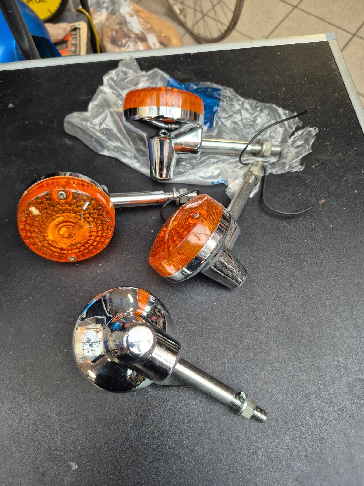 suzuki gs 450 gn 125 knipperlichten nos, Ophalen of Verzenden